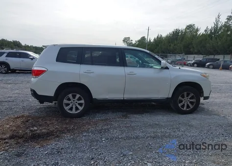 2012 Toyota Highlander from USA, damaged, VIN 5TDZA3EH2CS030655